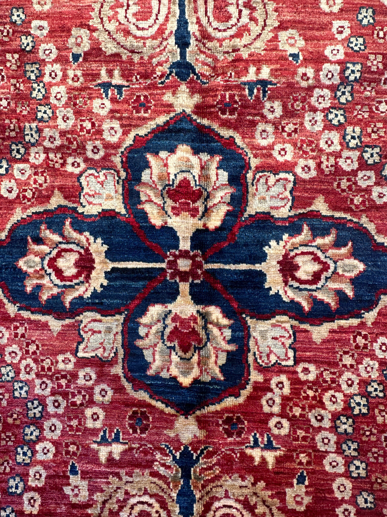 Afghan handmade rug,Chobi. Size:356x264cm