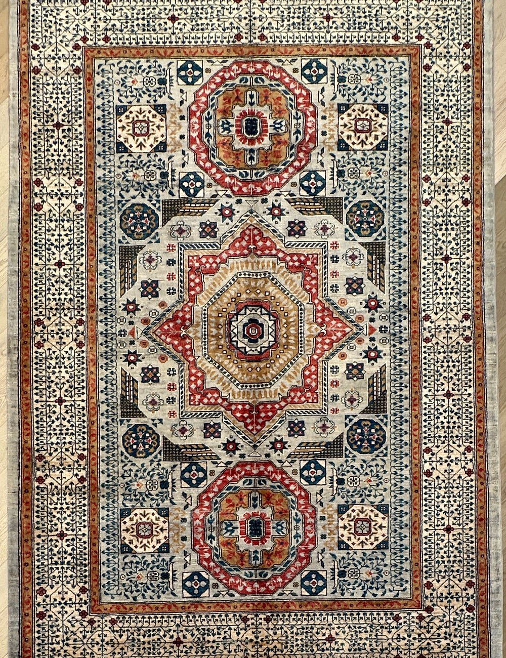 Afghan handmade rug,Chobi . Size: 286x187 cm