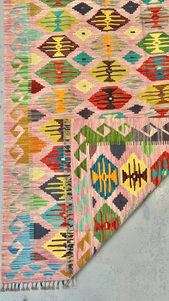 198x120cm Chobi Kilim #665