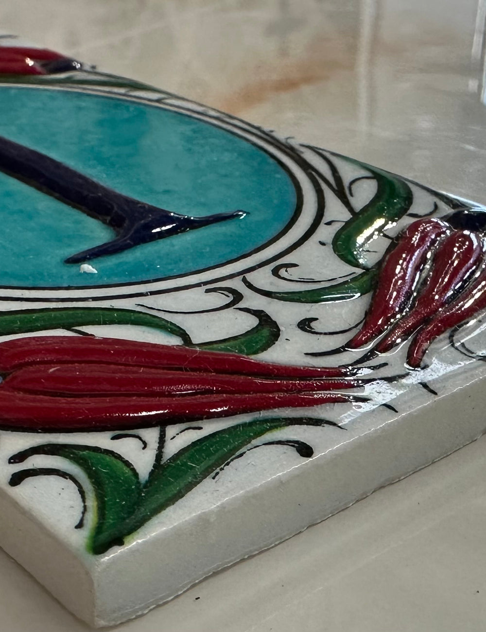 Handmade Hand Painted Turkish Door Numbers| HOUSE NUMBER
