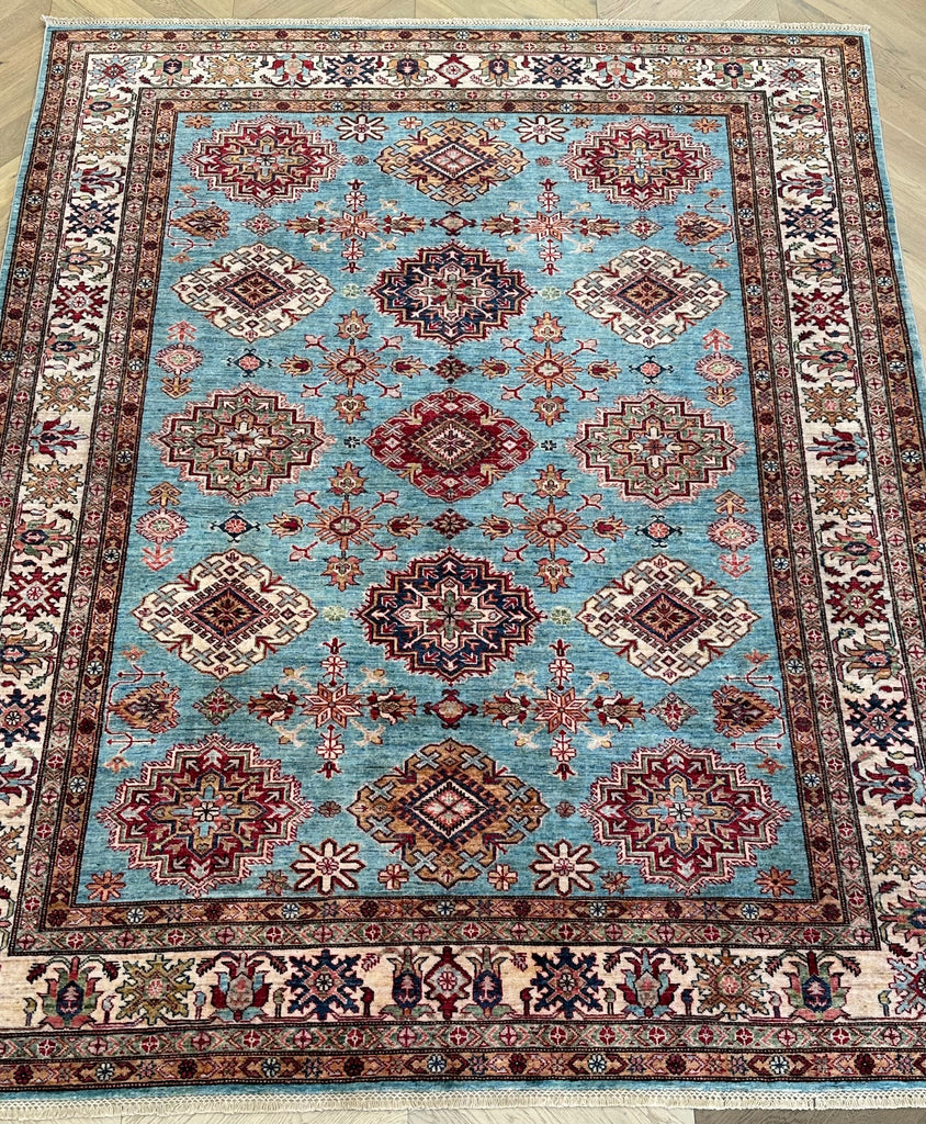 Afghan handmade rug,Chobi. Size:303x240cm