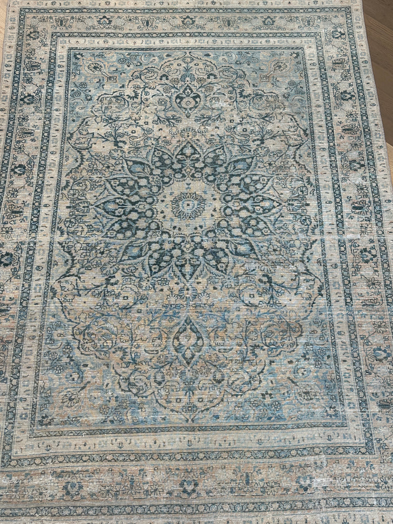 Vintage Turkish  handmade rug 280x194 cm