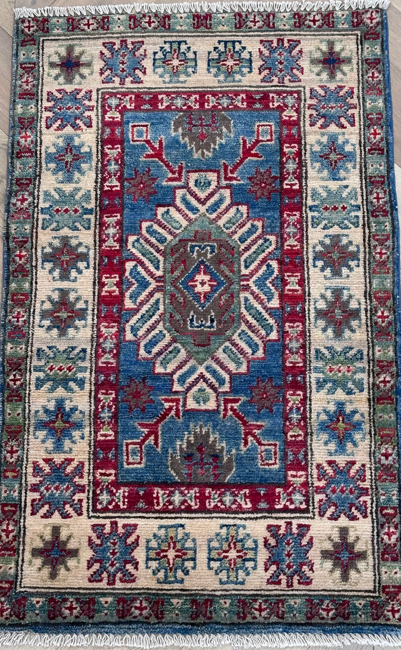 Handmade Afghan door mat rug