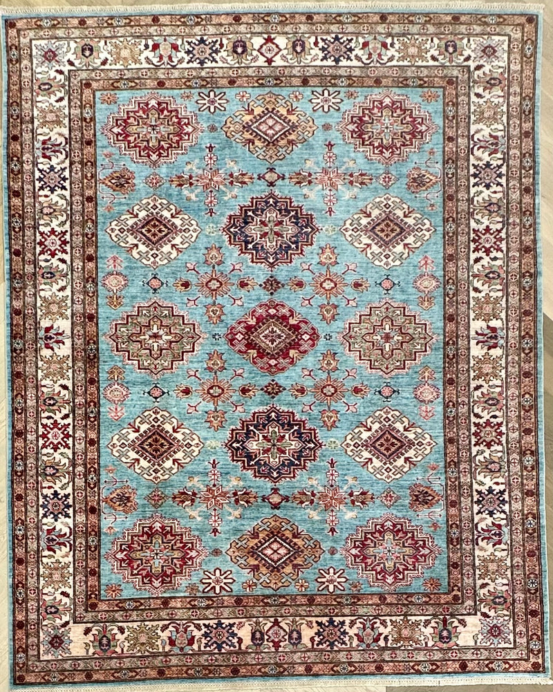 Afghan handmade rug,Chobi. Size:303x240cm