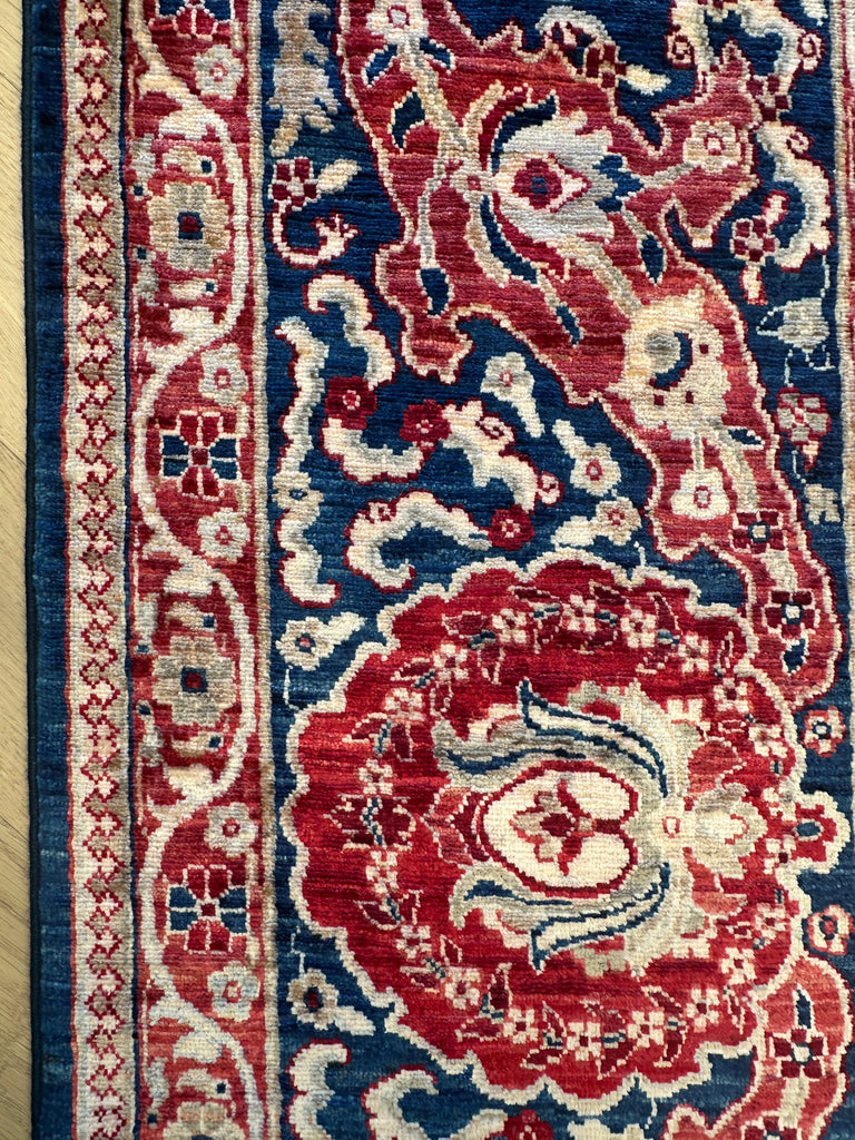 Afghan handmade rug,Chobi. Size:356x264cm
