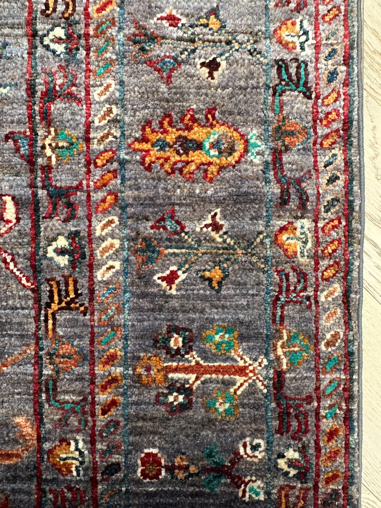 Afghan handmade rug,Chobi. Size: 196x146 cm