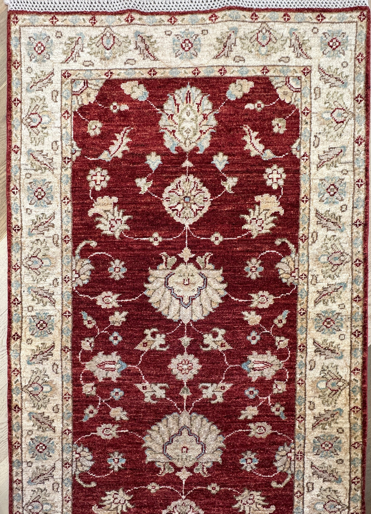 Afghan handmade chobi runner 300x84cm