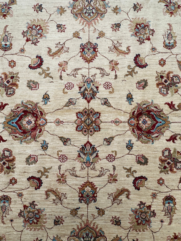 Afghan handmade rug,Chobi . Size: 293x198 cm