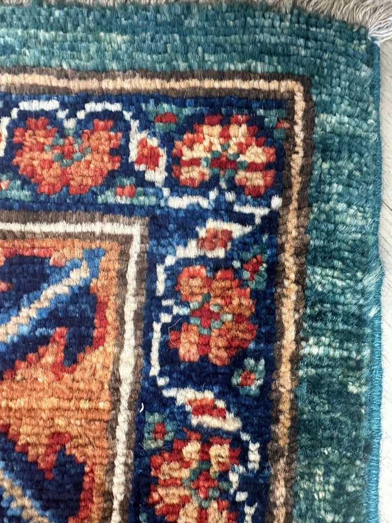 Afghan handmade rug,Chobi. Size:368x276cm