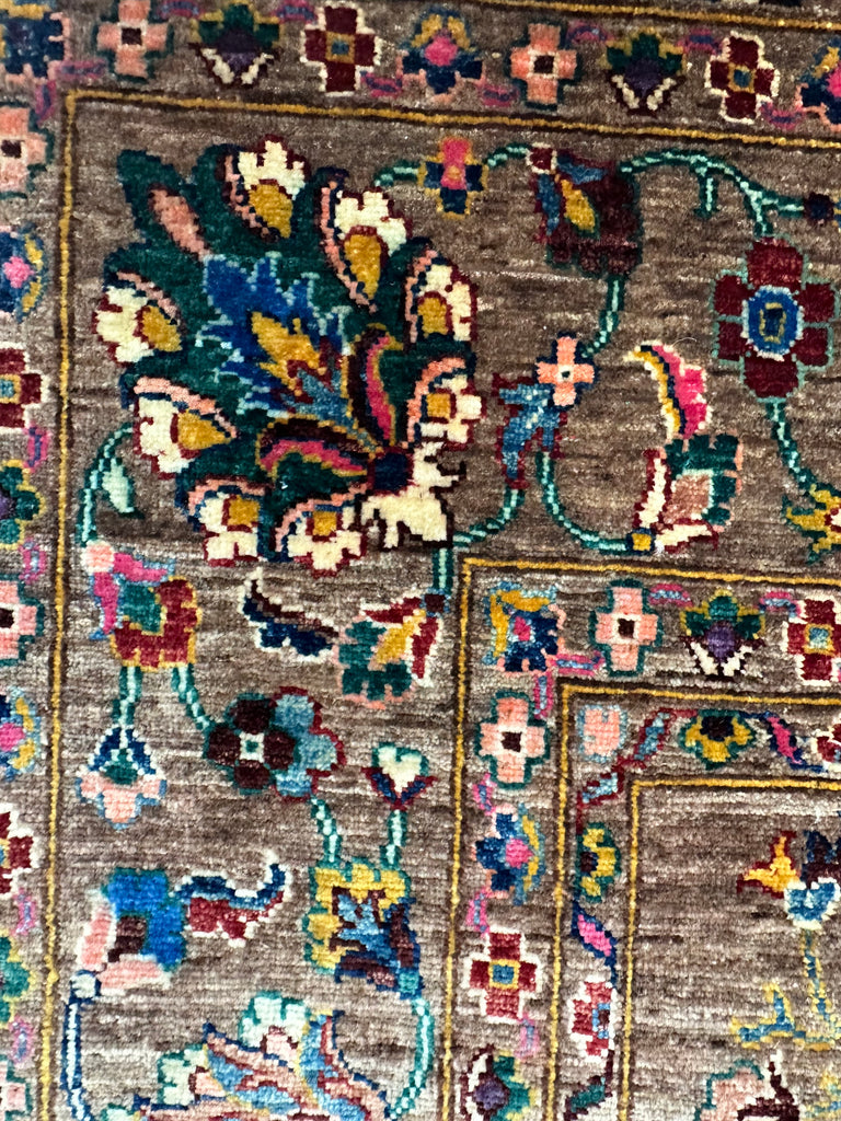 Afghan handmade rug,Chobi. Size:334x245 cm