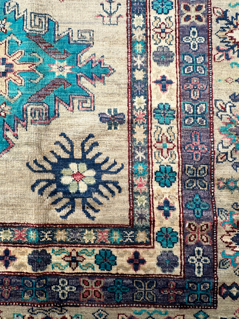 Afghan handmade rug,Chobi. Size:403x303 cm