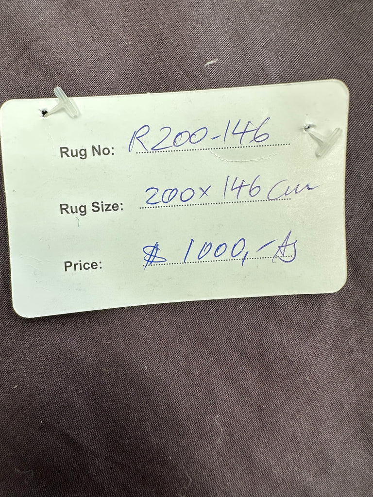 Afghan handmade tribal rug Suzani, size 200x146 cm