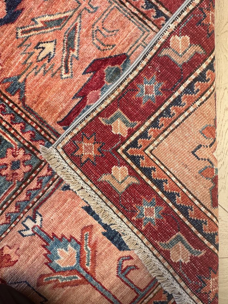 Afghan handmade rug,Chobi. Size:369x269 cm
