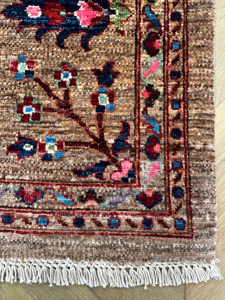 Afghan handmade rug,Chobi. Size:372x253 cm