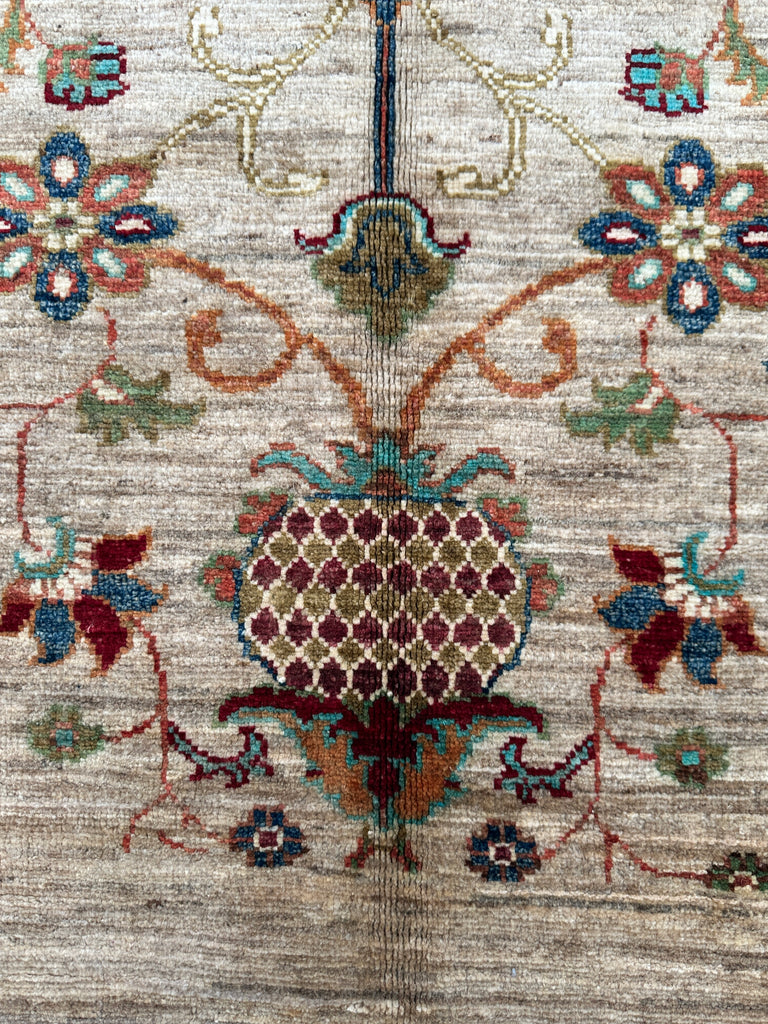 Afghan handmade rug,Chobi . Size: 184x152 cm