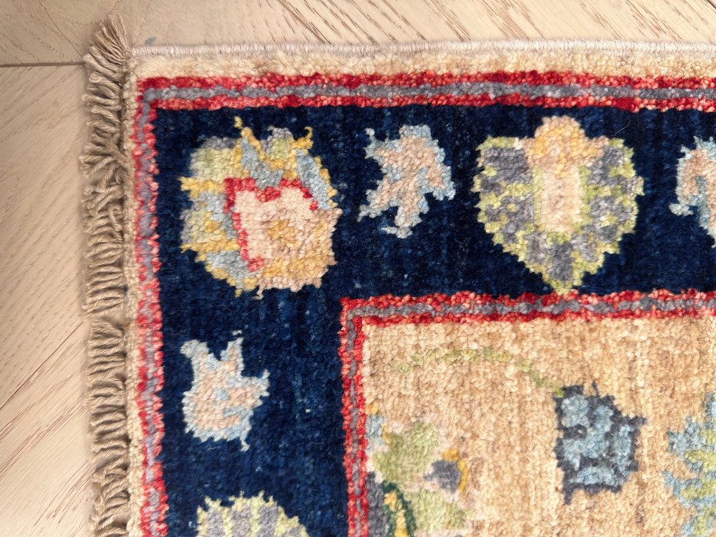 Handmade Afghan door mat rug