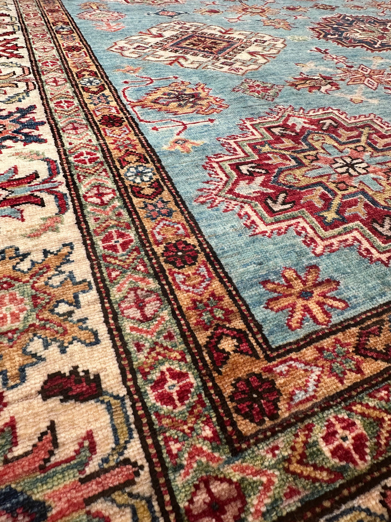 Afghan handmade rug,Chobi. Size:303x240cm