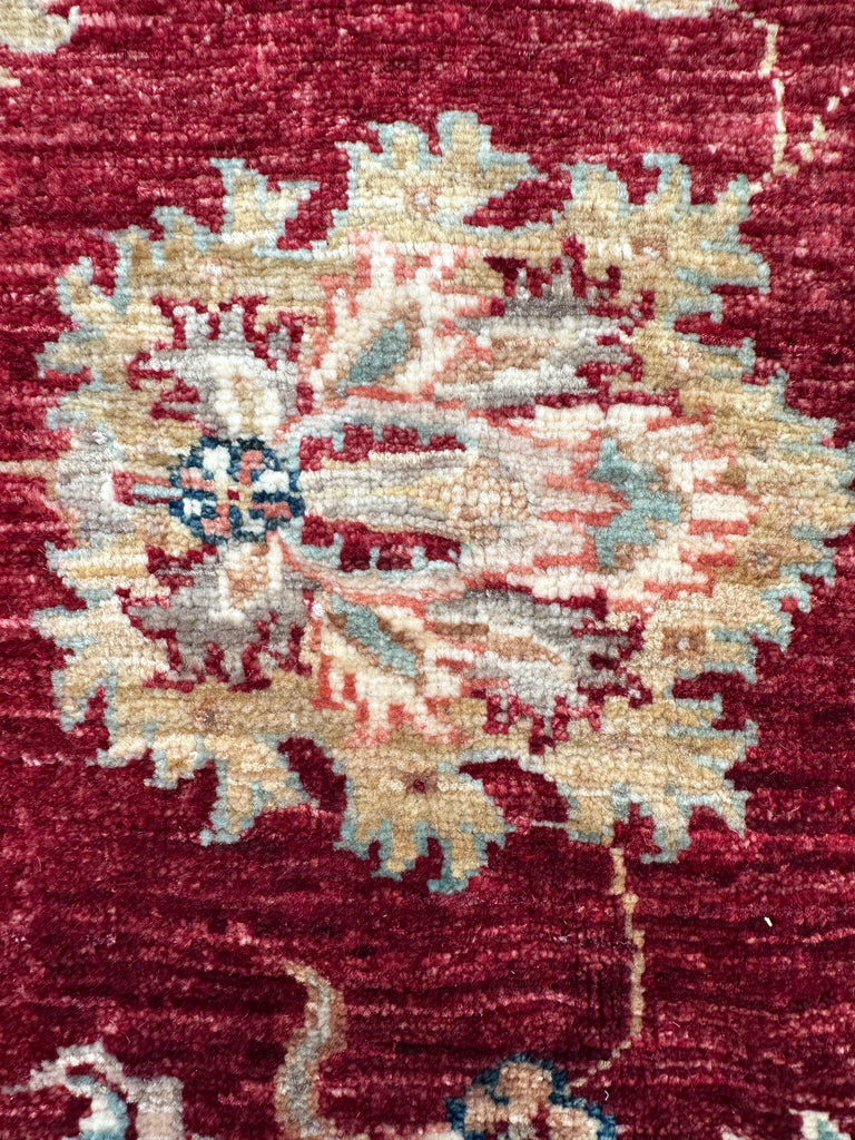 Afghan handmade rug,Chobi. Size: 238x176 cm loop