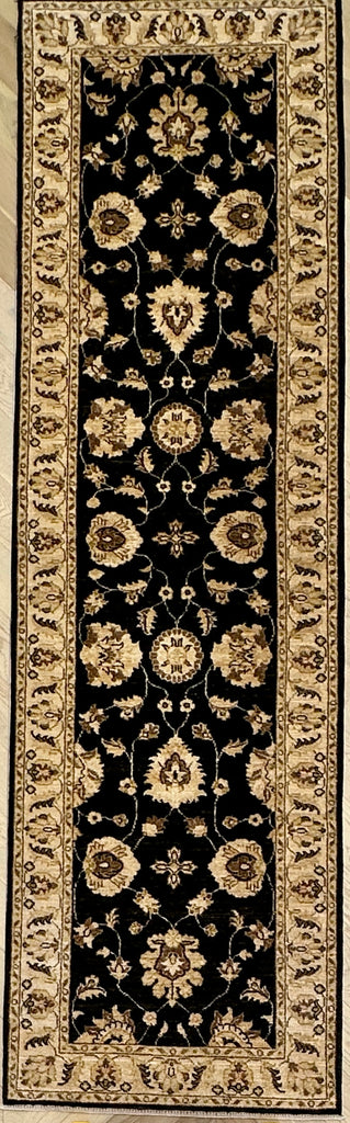 Afghan handmade runner, Chobi. Size: 300x87cm