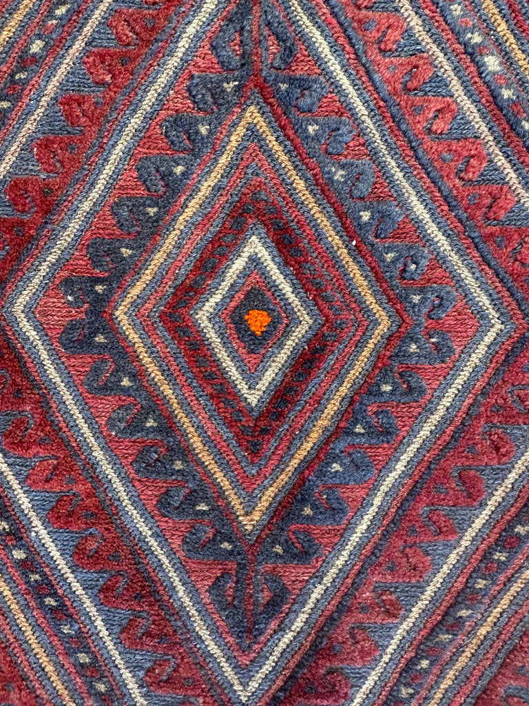 HANDMADE AFGHAN MUSHWANI KILIM 278x207 CM