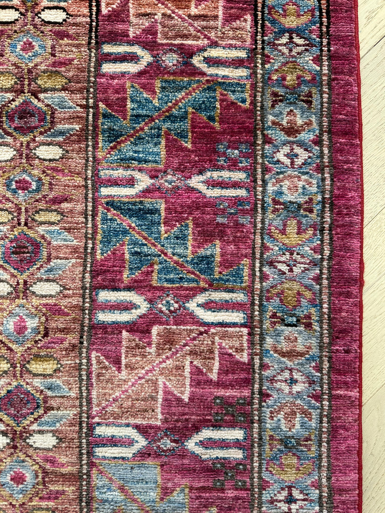Afghan handmade rug,Chobi. Size:354x250 cm
