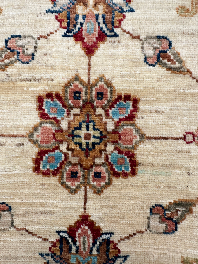 Afghan handmade rug,Chobi . Size: 293x198 cm