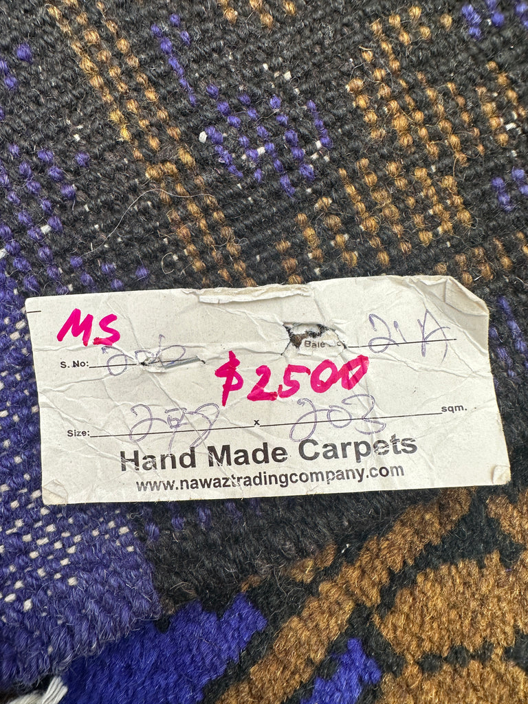 Afghan handmade rug,Chobi. Size: 278x203 cm