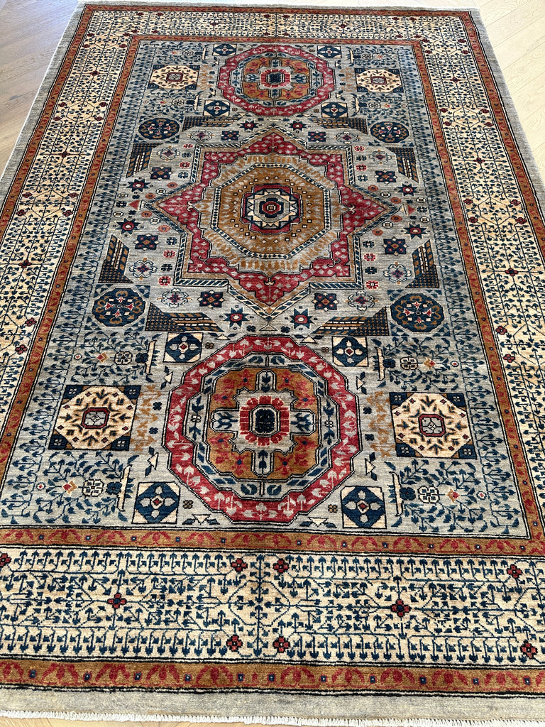 Afghan handmade rug,Chobi . Size: 286x187 cm