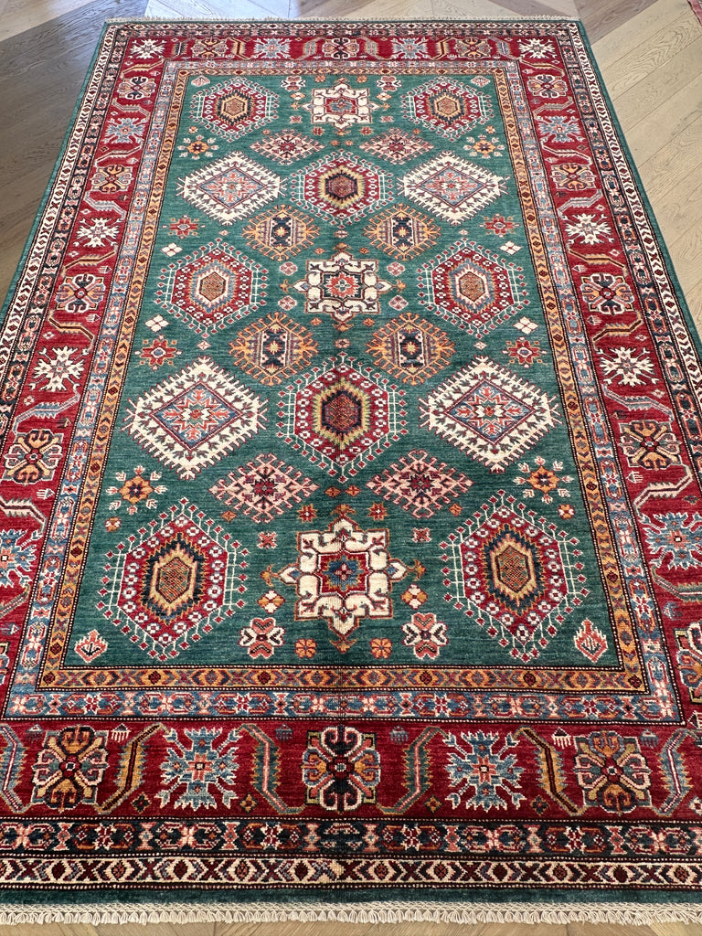 Afghan handmade rug,Chobi . Size: 269x178 cm