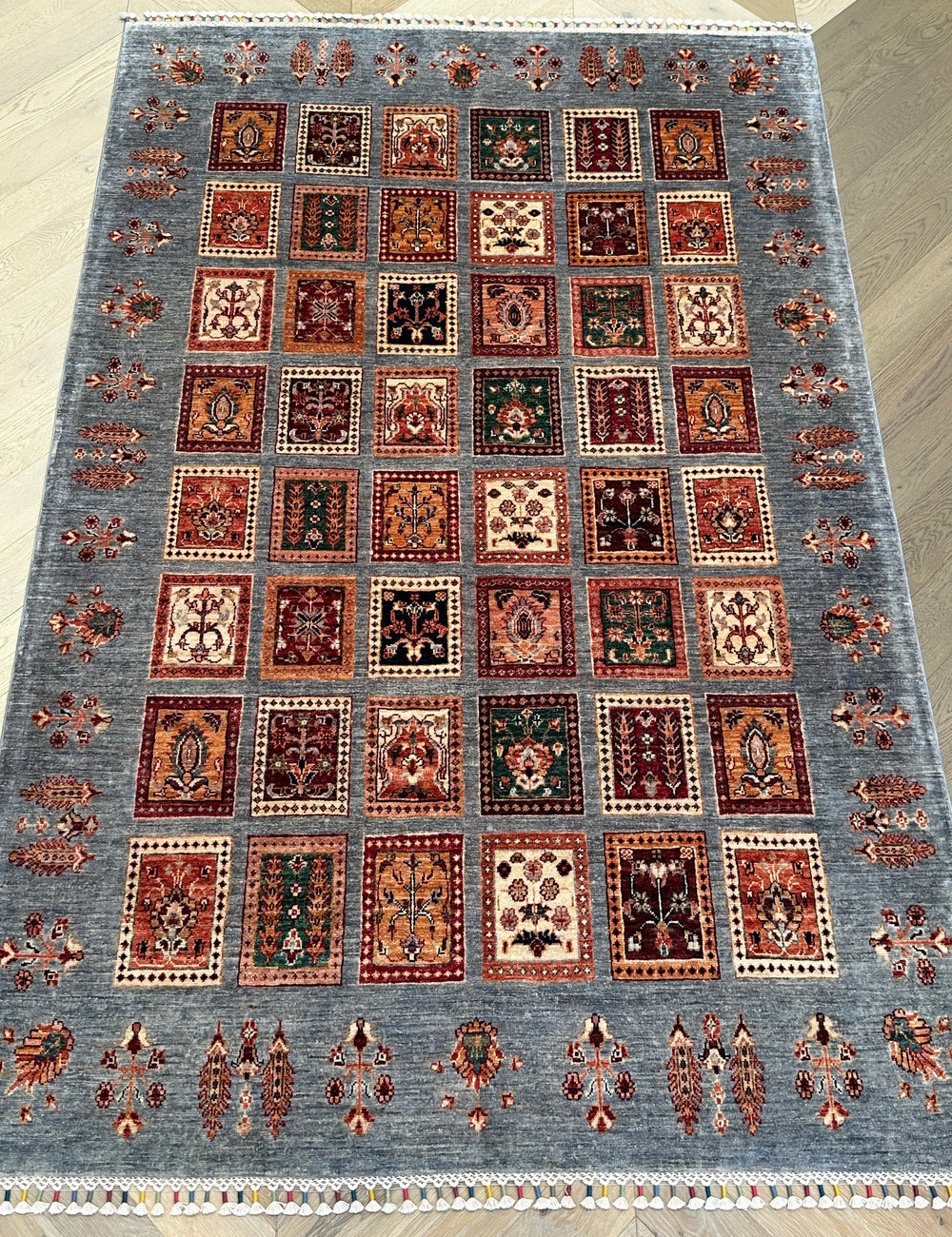 Afghan handmade rug,Chobi. Size: 260x169 cm