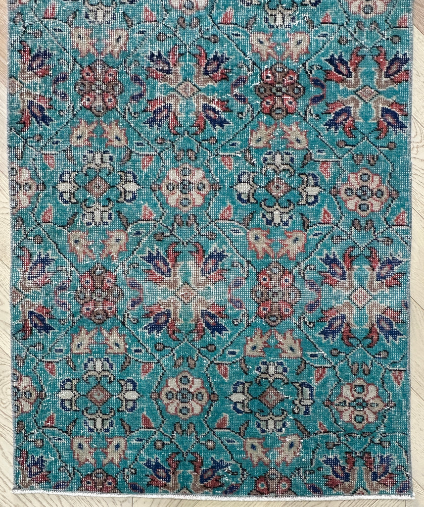 Turkish hand made runner 248x80 cm no