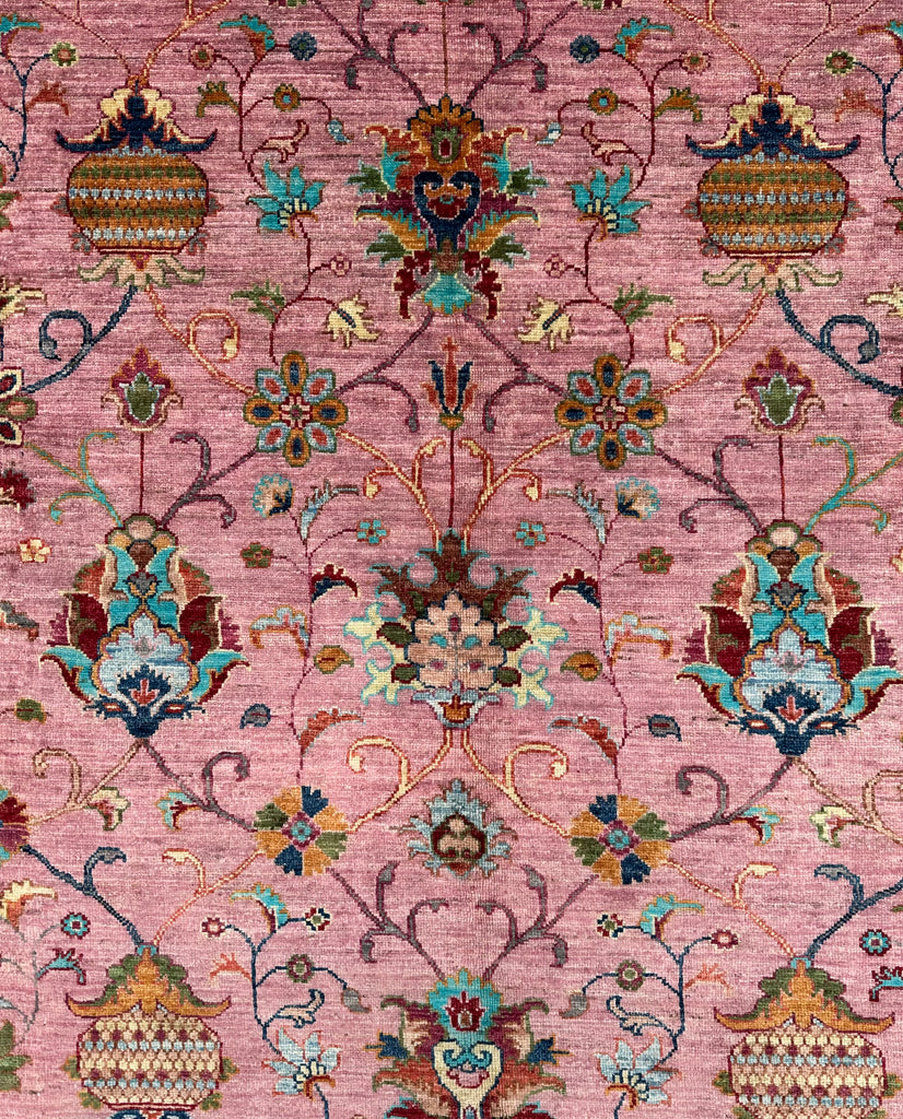 Afghan handmade rug,Chobi. Size:363x271cm