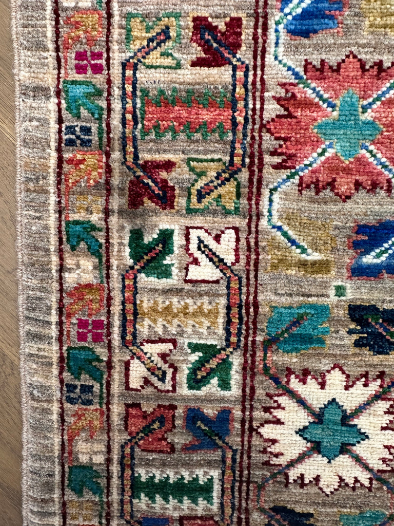 Afghan handmade rug,Chobi. Size:351x252 cm