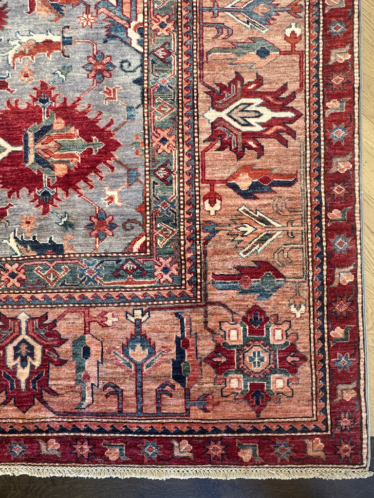 Afghan handmade rug,Chobi. Size:369x269 cm