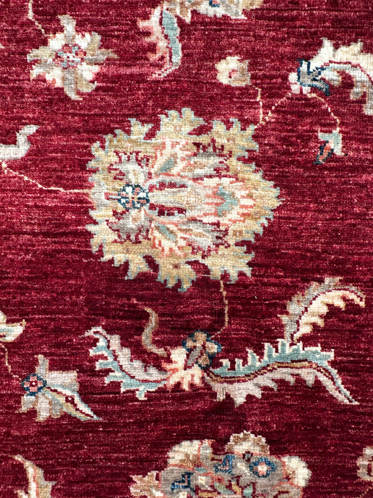 Afghan handmade rug,Chobi. Size: 238x176 cm loop