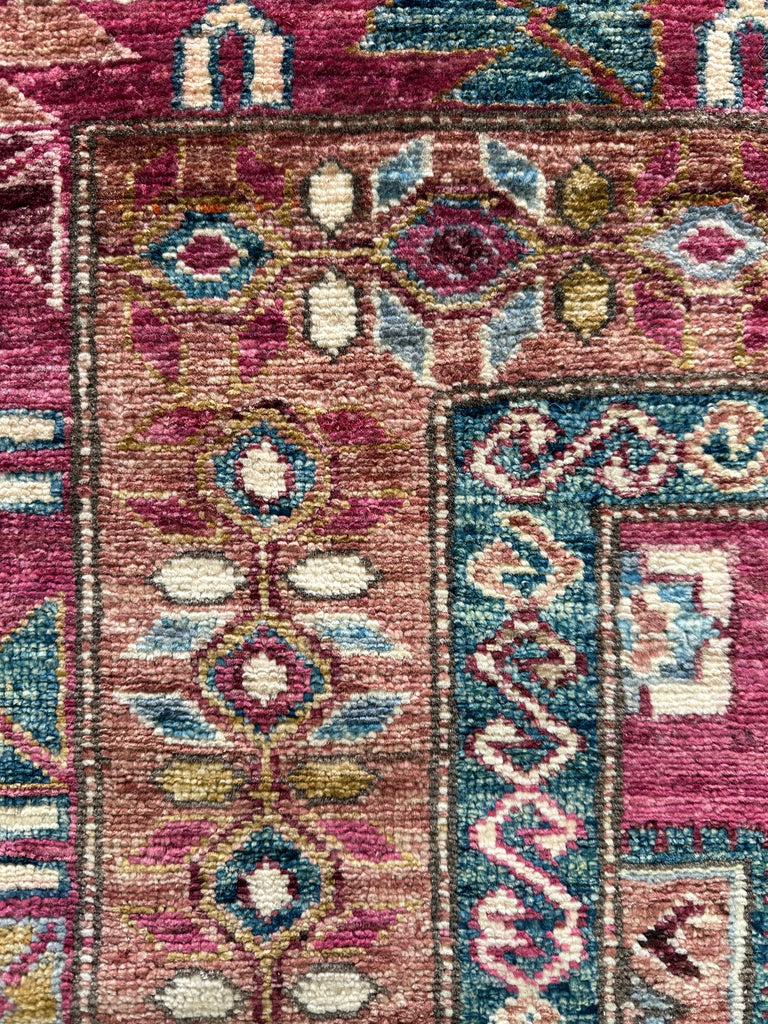 Afghan handmade rug,Chobi. Size:354x250 cm