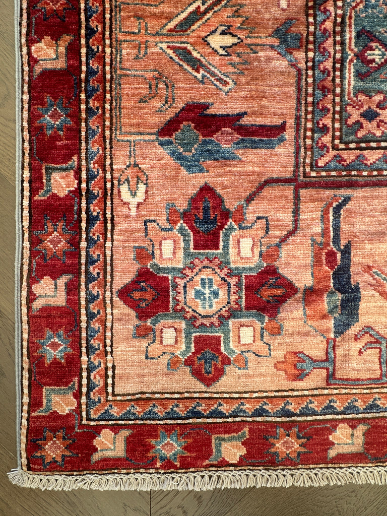 Afghan handmade rug,Chobi. Size:369x269 cm