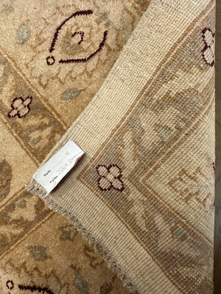 Afghan handmade rug,Chobi. Size: 300x250 cm