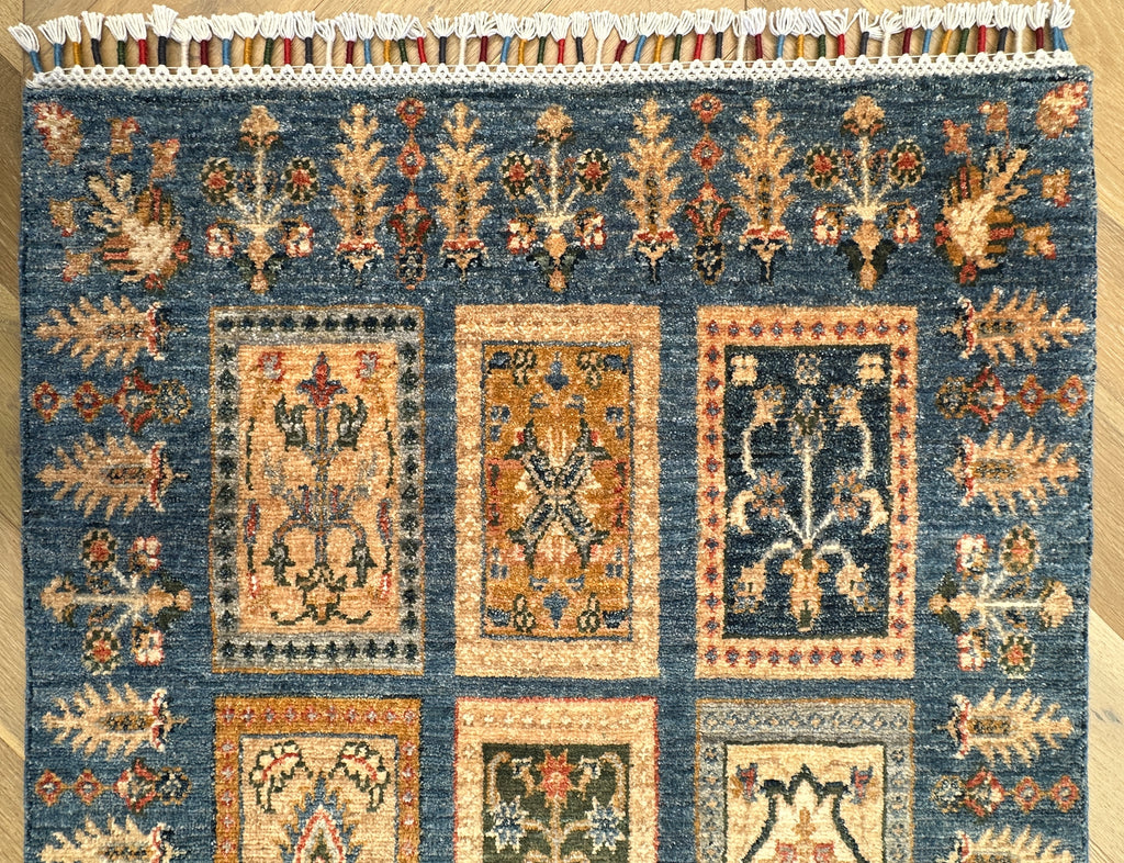 Afghan handmade Chobi runner 282x79 cm