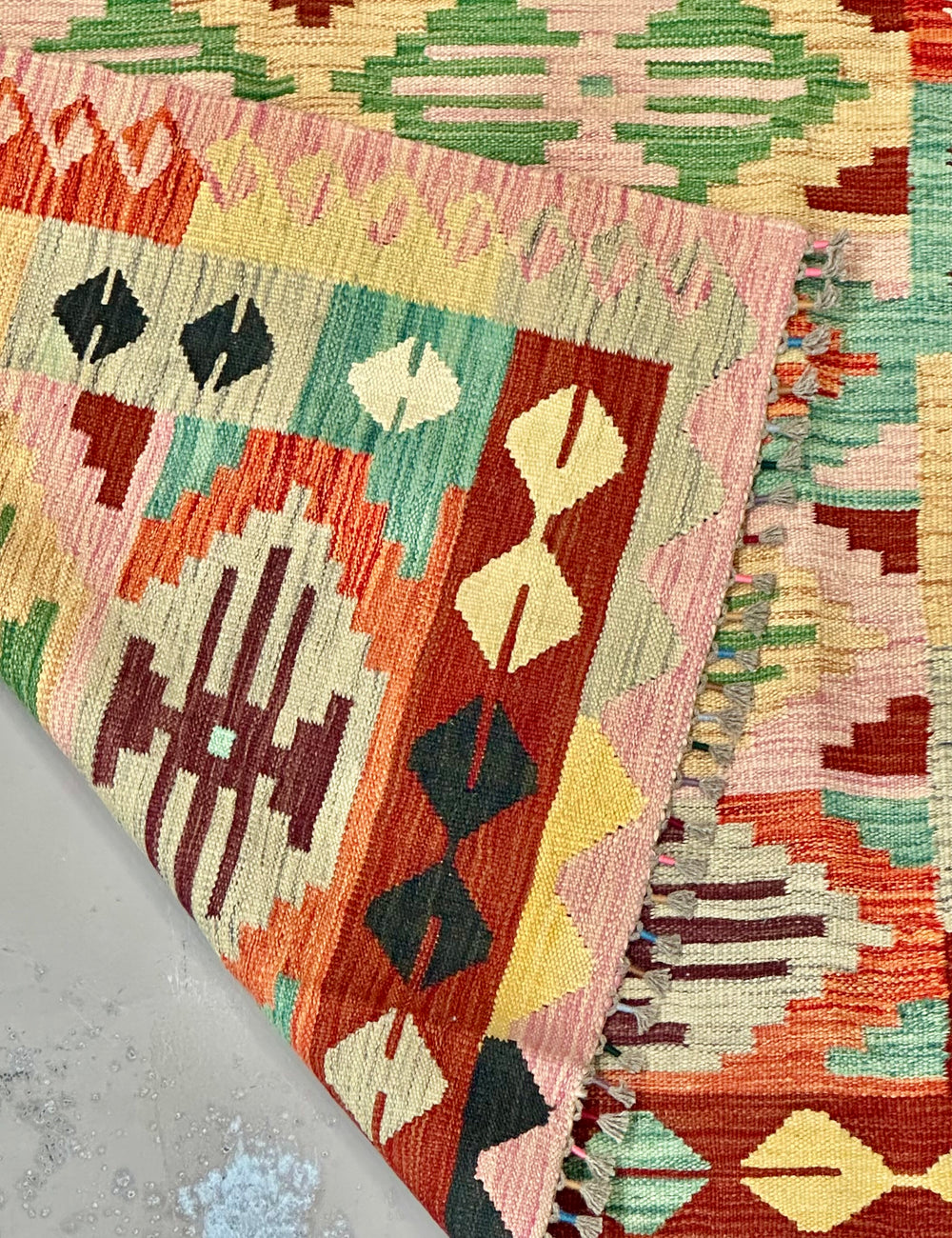 201x145cm Chobi Kilim #666