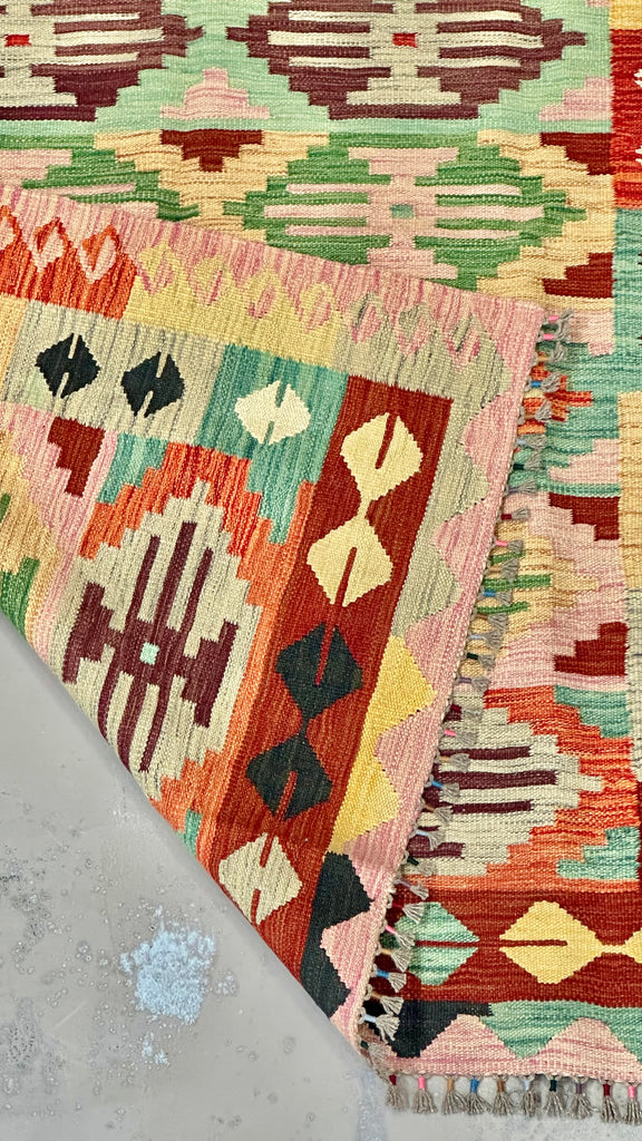 201x145cm Chobi Kilim #666