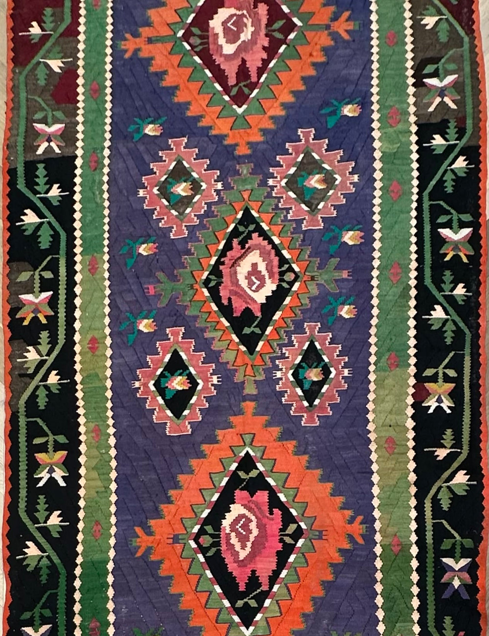 Chobi Kilim 400x150 cm