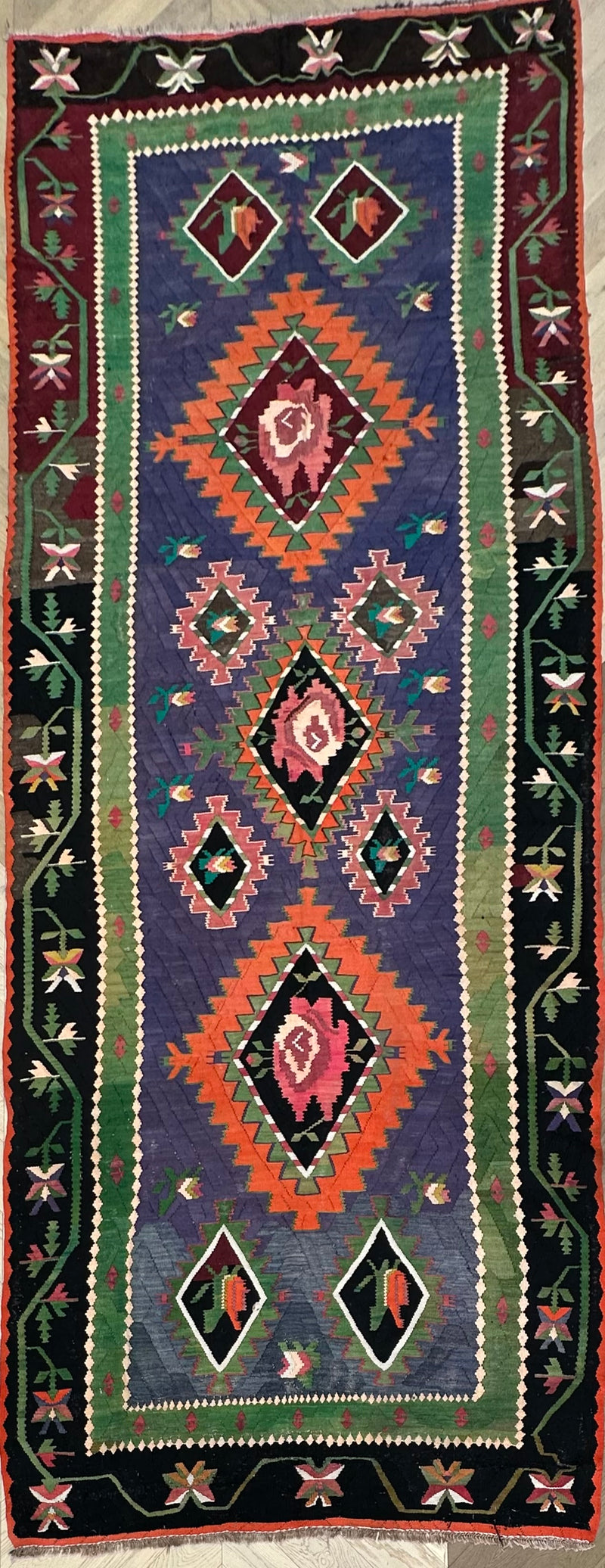 Chobi Kilim 400x150 cm