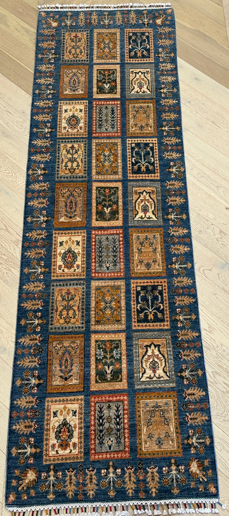 Afghan handmade Chobi runner 282x79 cm