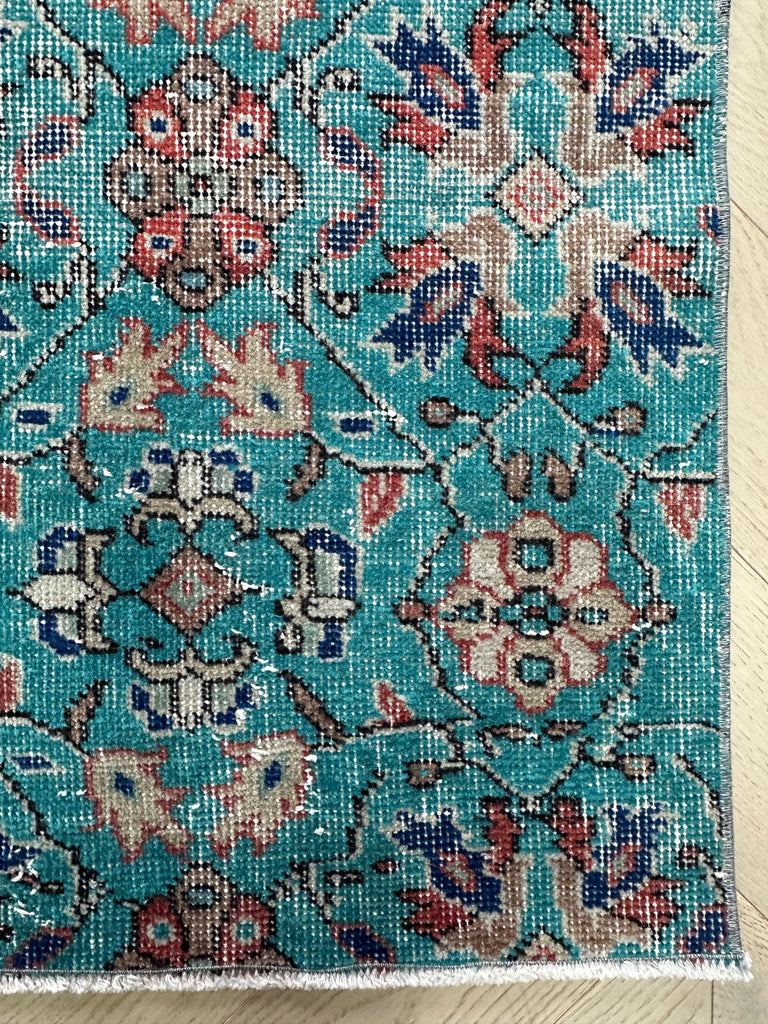 Turkish hand made runner 248x80 cm no