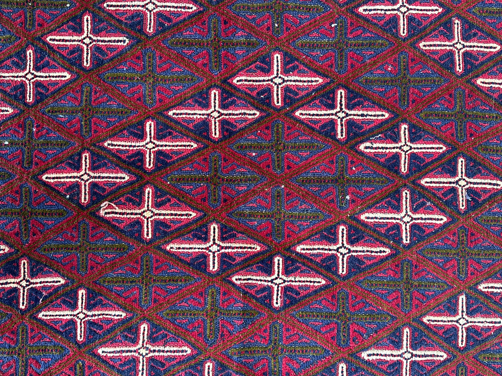 HANDMADE AFGHAN MUSHWANI KILIM | 281x214 CM|