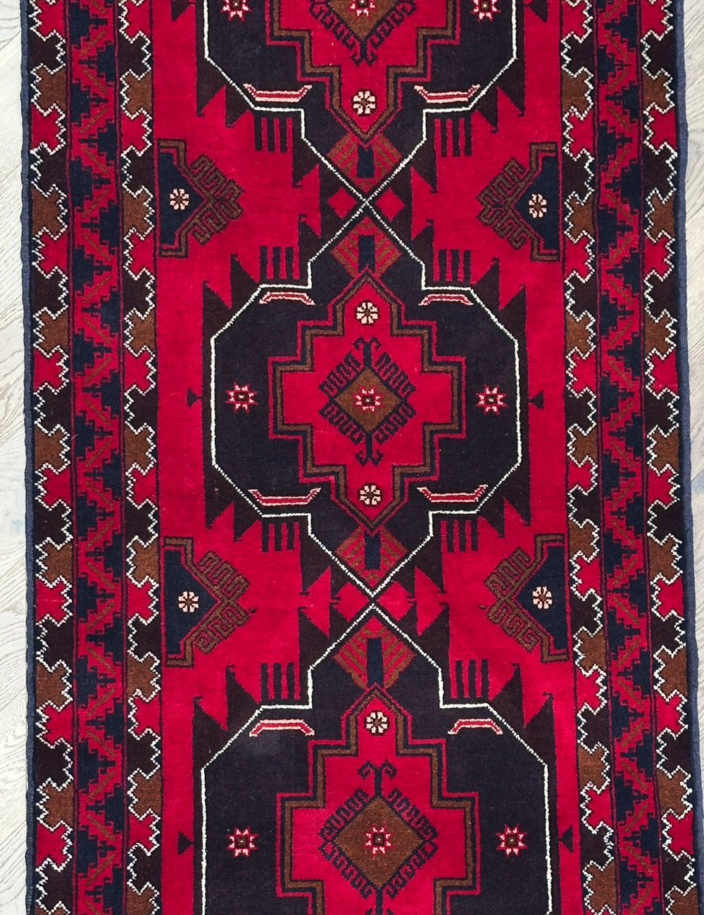Tribal Baluchi handmade runner 202x91 cm