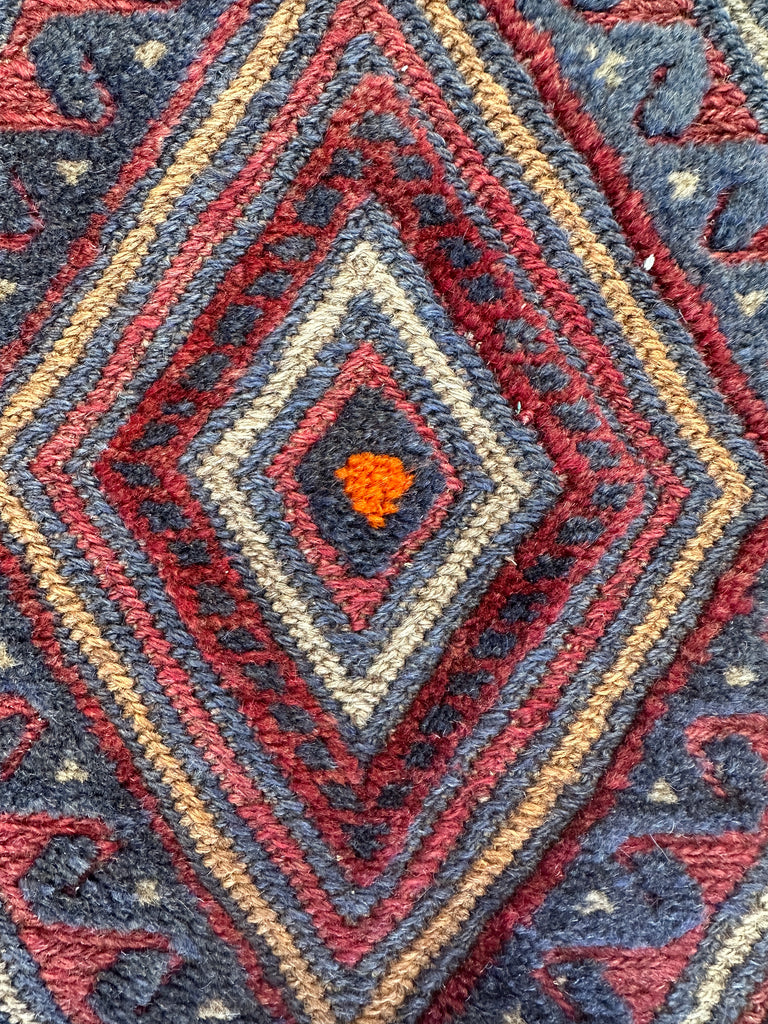 HANDMADE AFGHAN MUSHWANI KILIM 278x207 CM