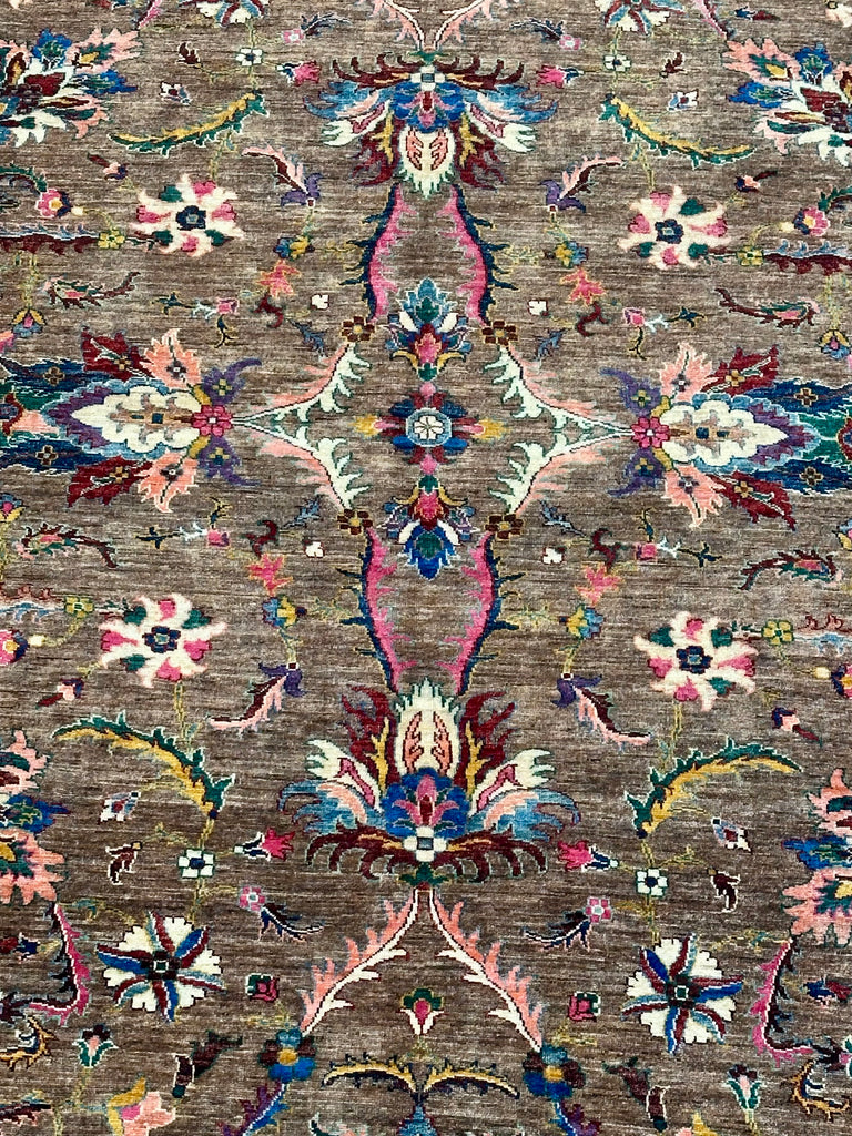 Afghan handmade rug,Chobi. Size:334x245 cm