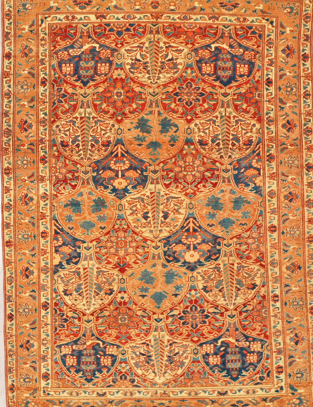 Vintage Bakhtiari Persian Rug - rare find 162x232cm